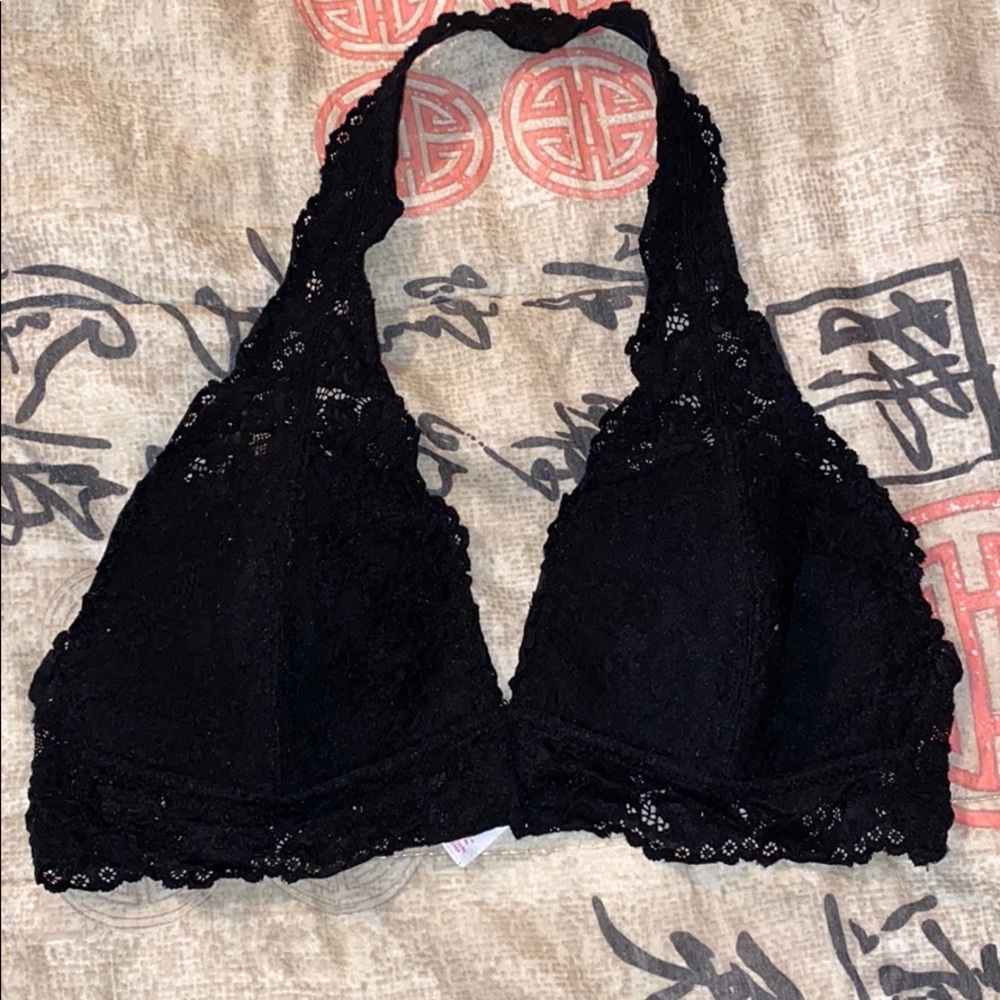 XL Black Lacy Bralette